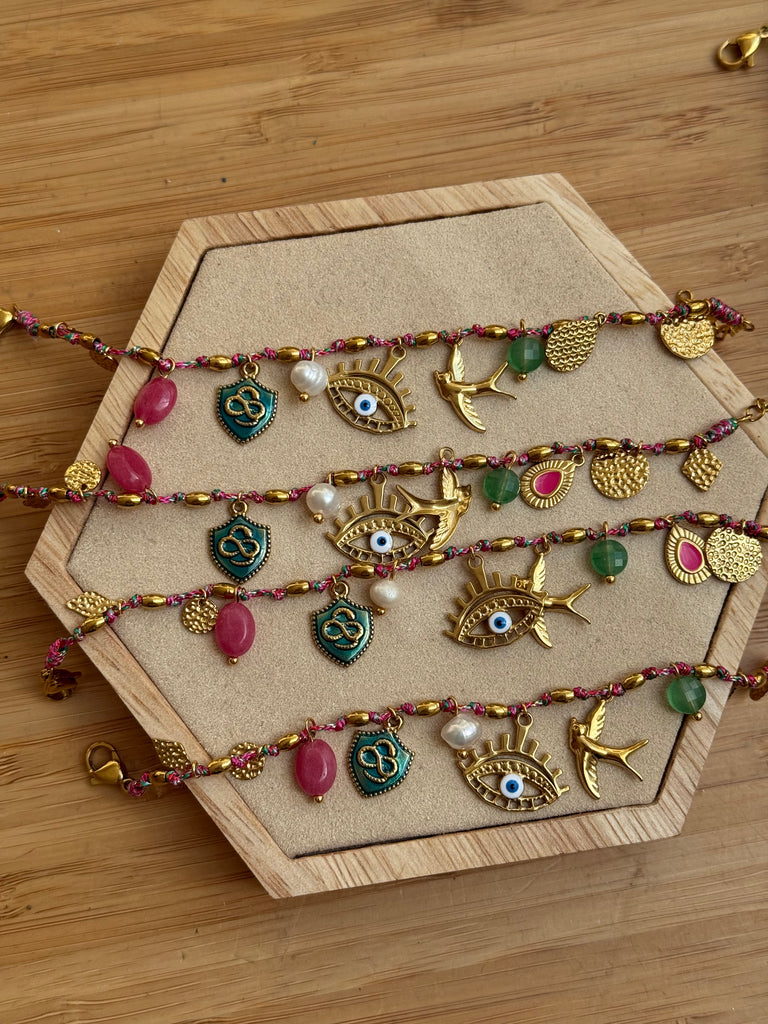 Bracelet Charms L'appel du Cœur