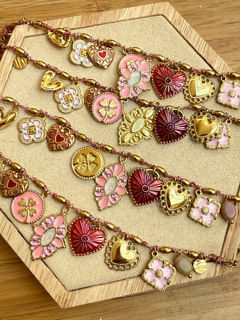 Bracelet Charms Love & Douceur