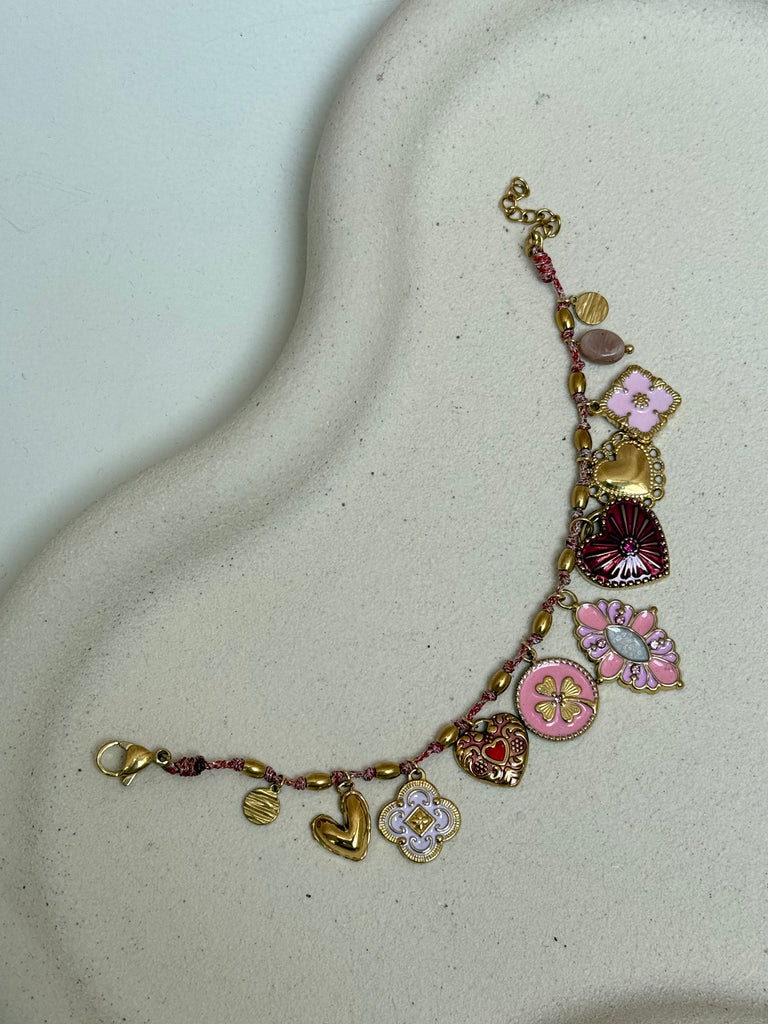 Bracelet Charms Love & Douceur