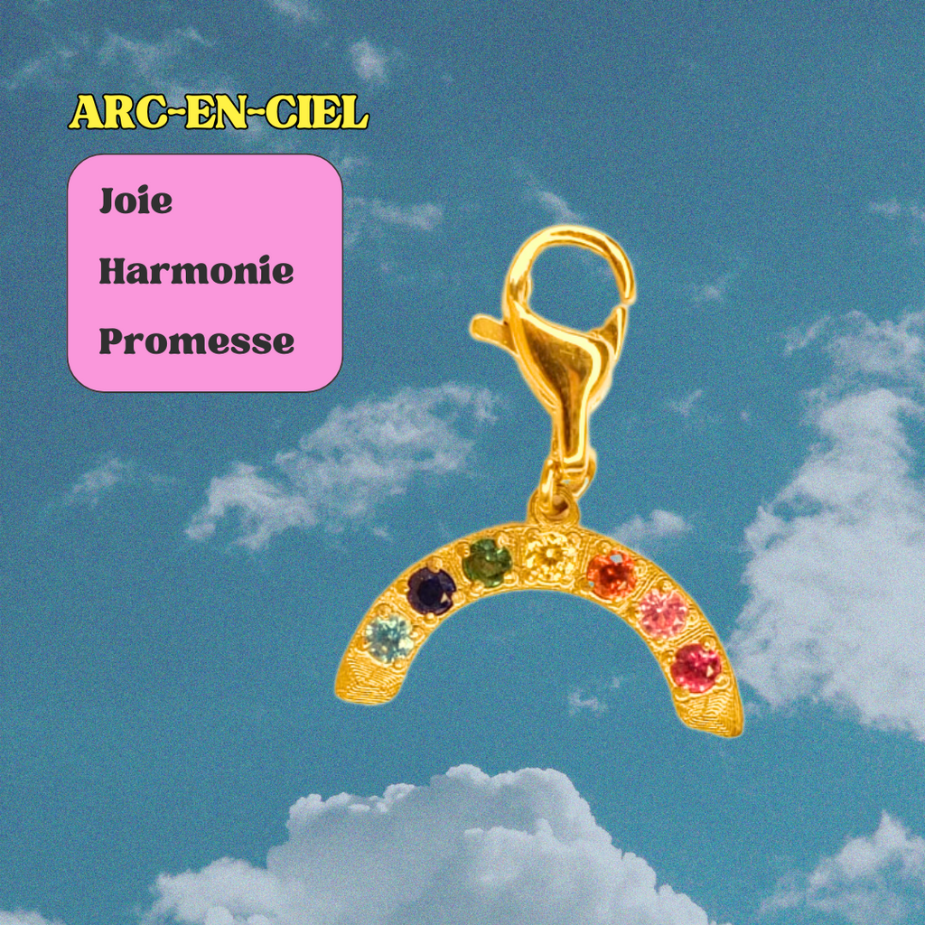 Charm ✦ Arc-en-ciel strass