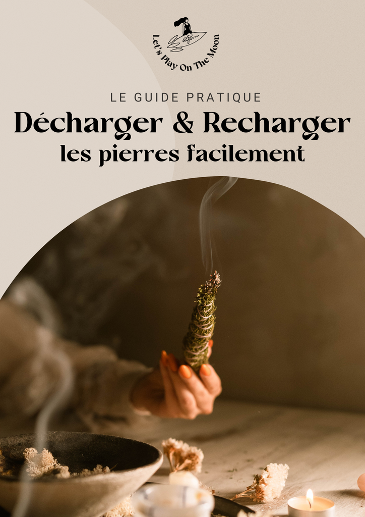 Décharger et recharger vos cristaux ✨ Gratuit