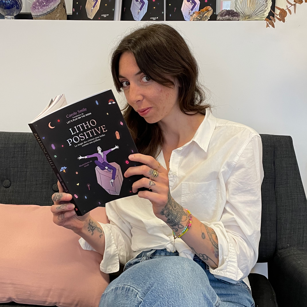 Carole Smile et le livre Litho Positive