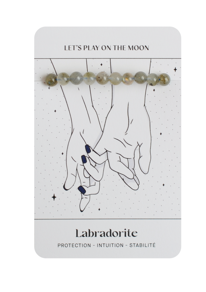 Bracelet de Labradorite : Protection, Intuition, Stabilité