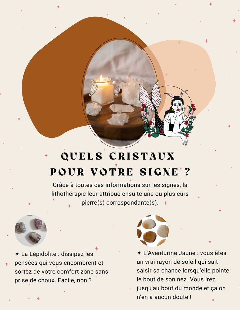 Ebook Astrologie : Les cristaux associés au signe du Capricorne