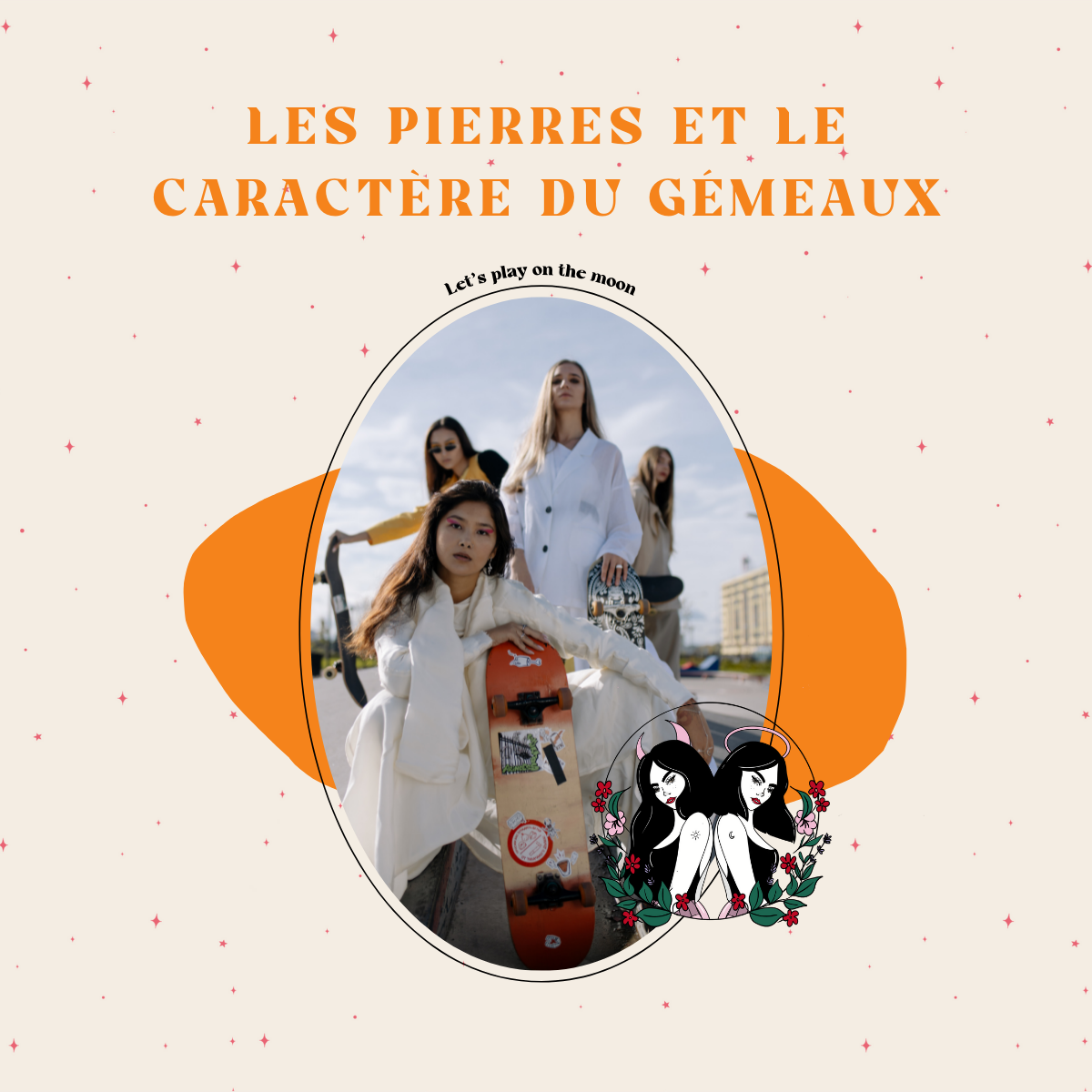 Les pierres et le caractère du signe astrologique du Gémeaux