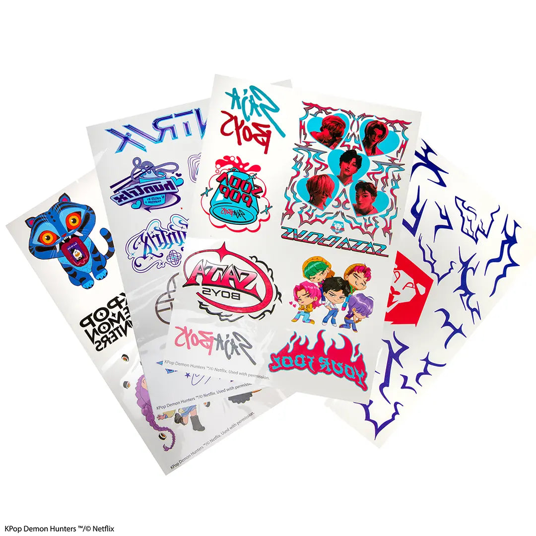 Stickers tatouages - KPop Demon Hunters