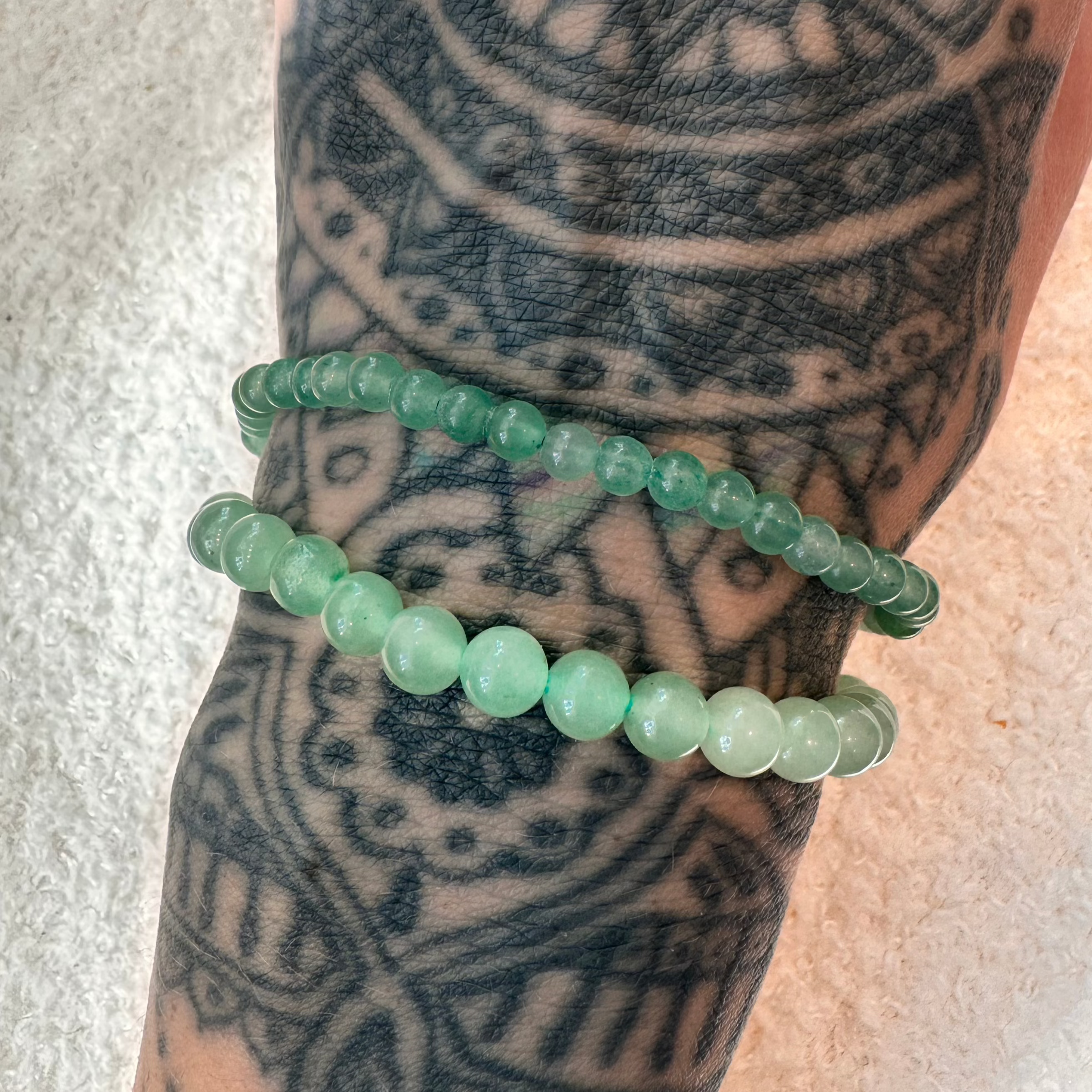 Bracelet Aventurine Verte 💚 L'aventure de ton coeur