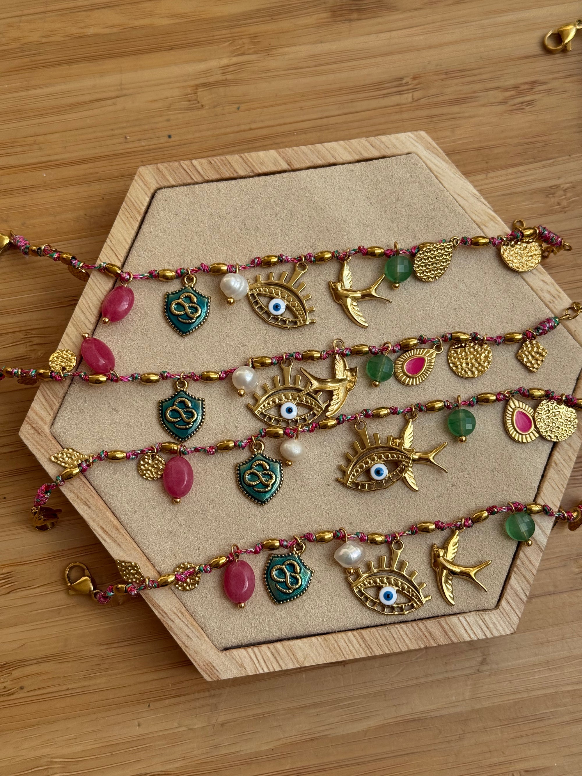 Bracelet Charms L'appel du Cœur
