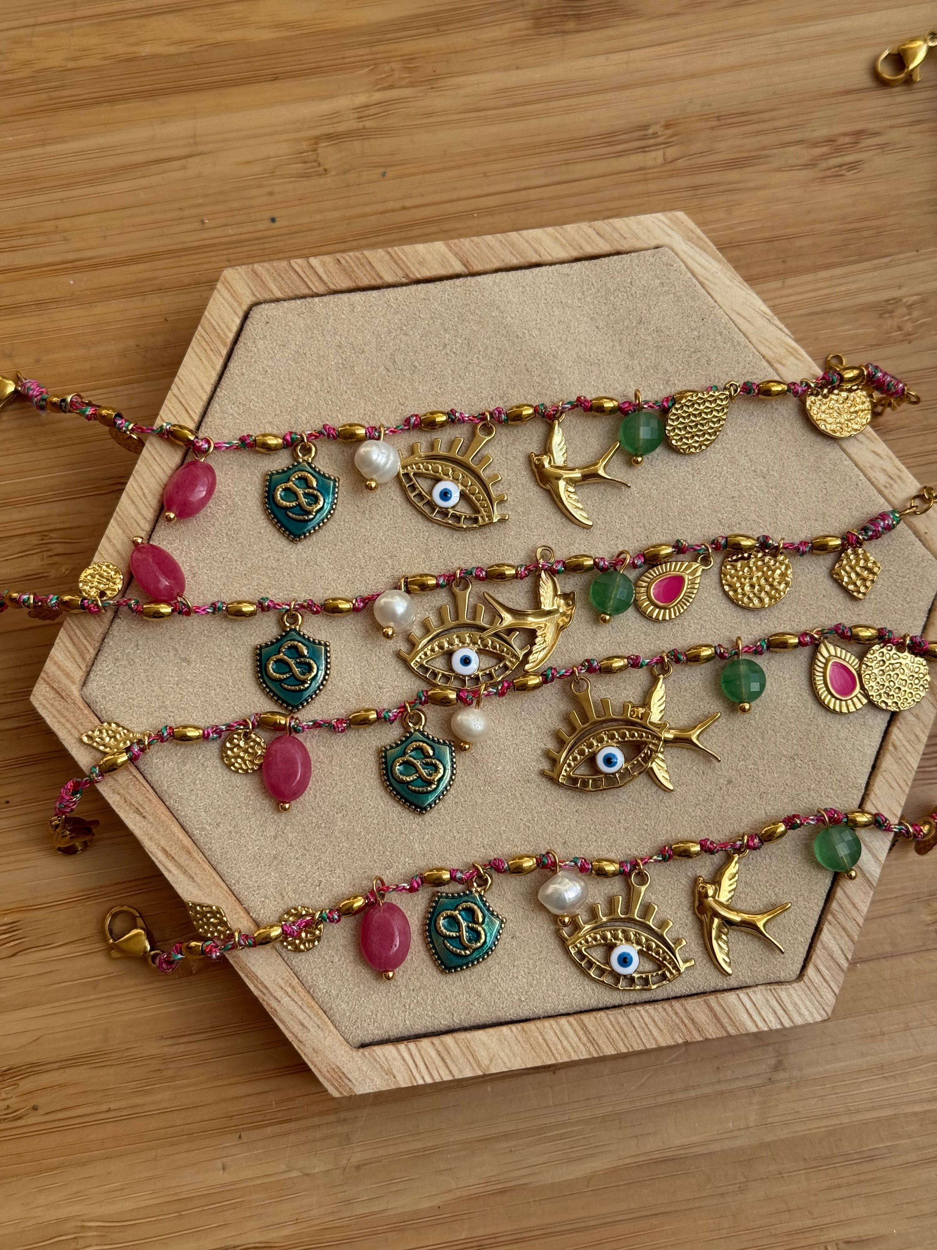 Bracelet Charms L'appel du Cœur