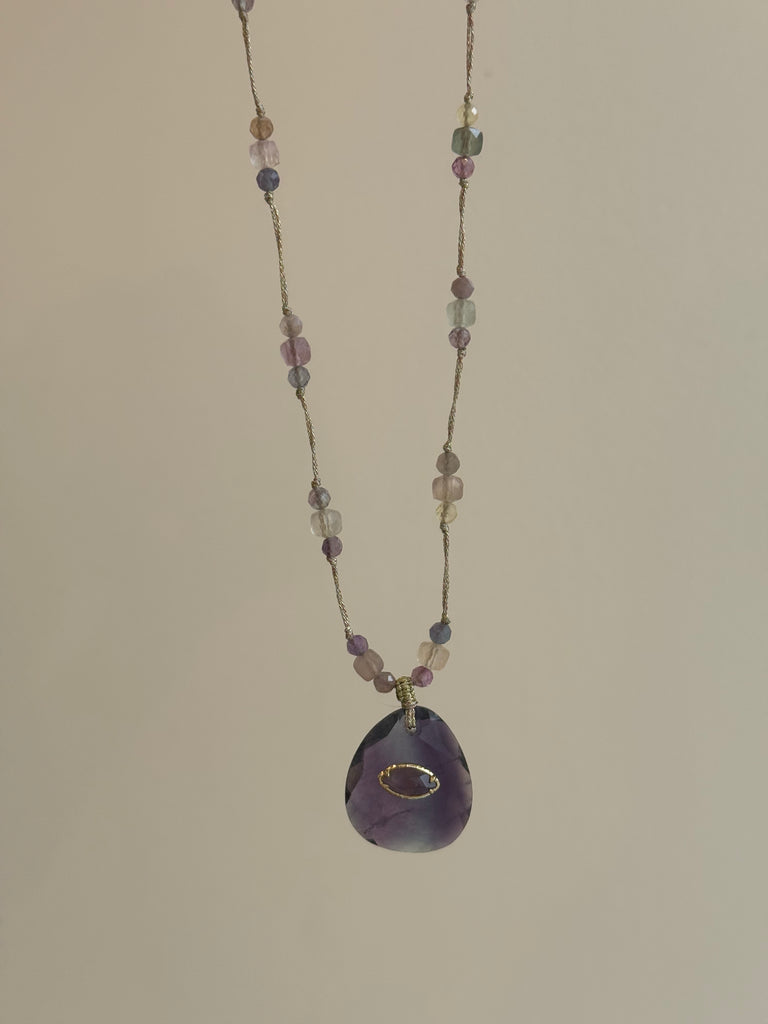 Multicolored Fluorite bracelet 🧠 Decision-making and reflection