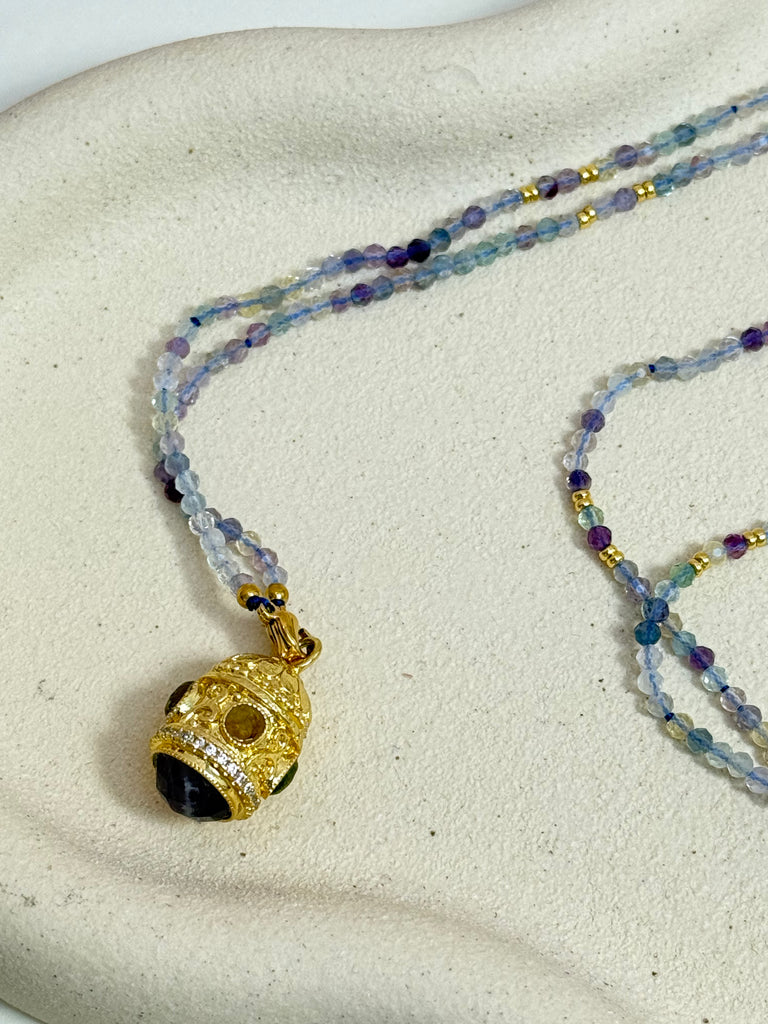 Multicolored Fluorite bracelet 🧠 Decision-making and reflection