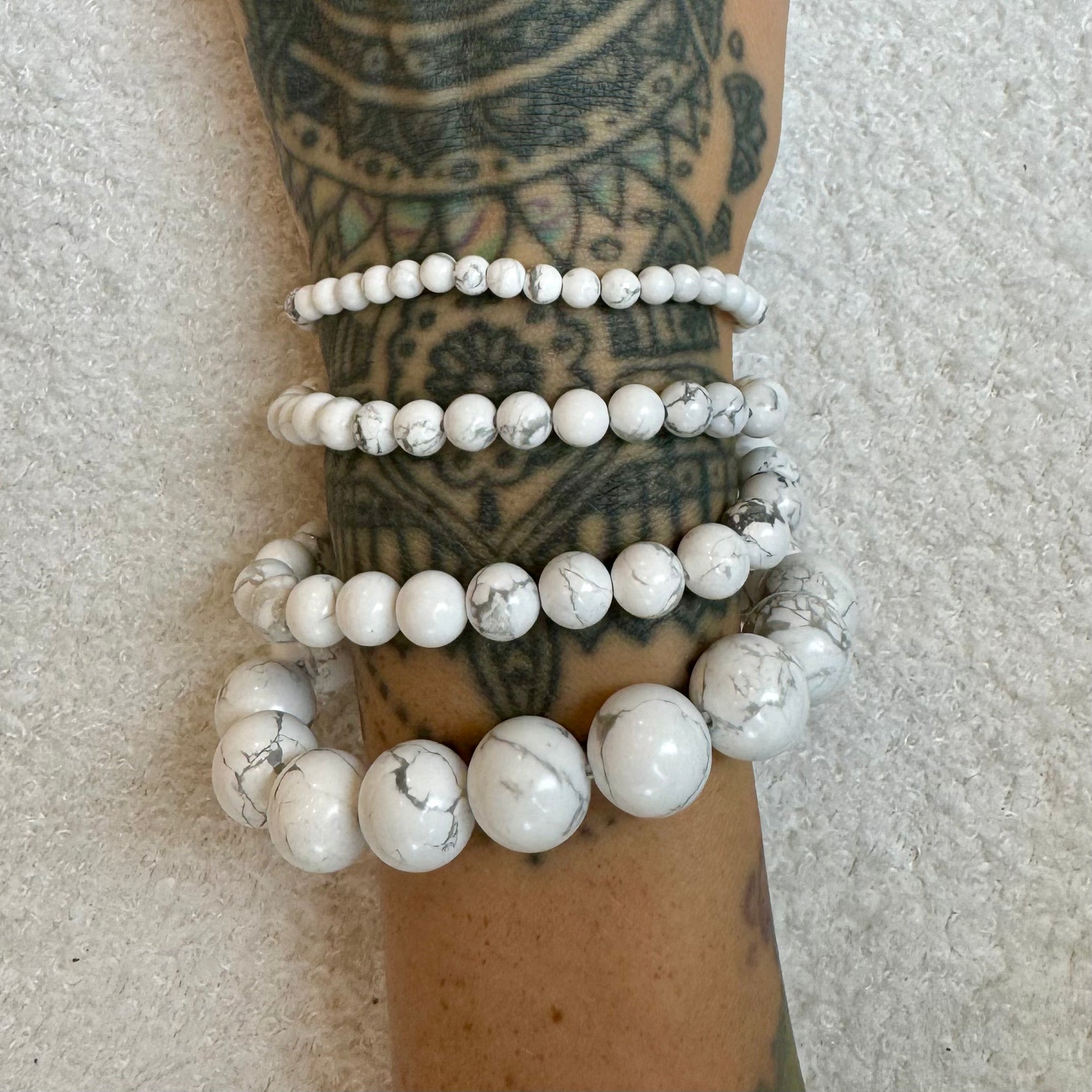 Bracelet Howlite 🙏🏽 Raison et sagesse d'esprit