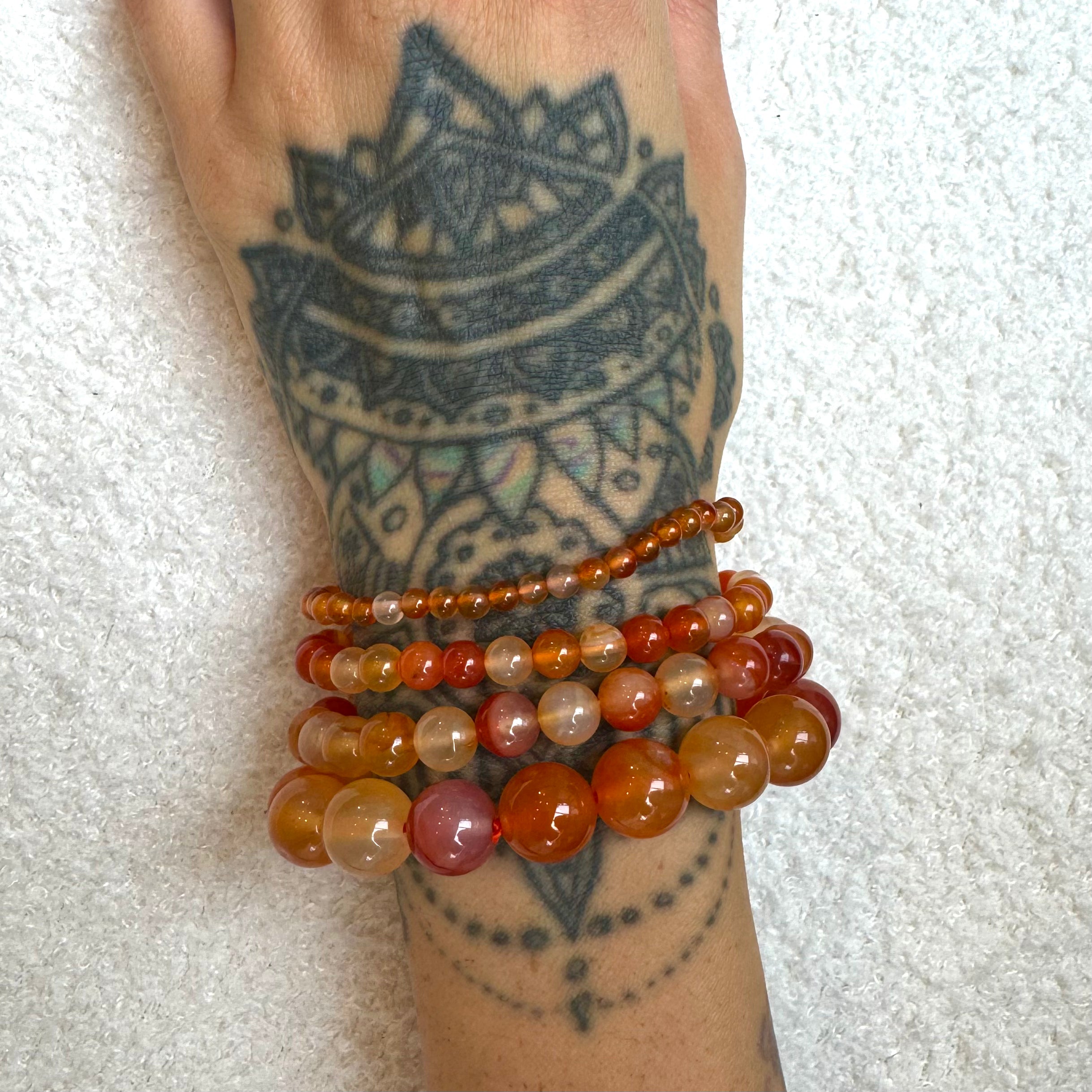 Carnelian bracelet 🔥 Vitality and creativity