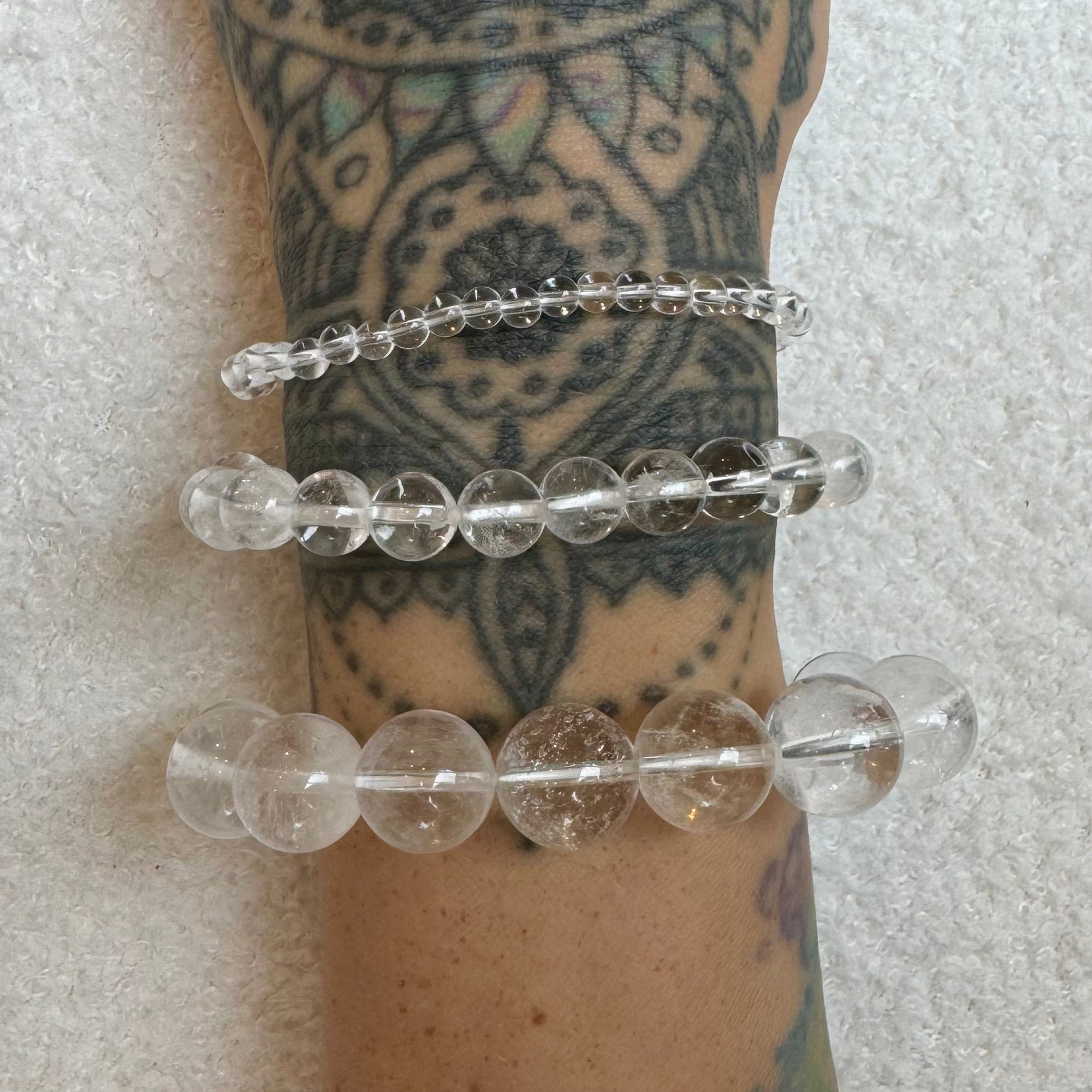 Bracelet Cristal de roche 💎 Éclaire ton chemin et ta lumière intérieure