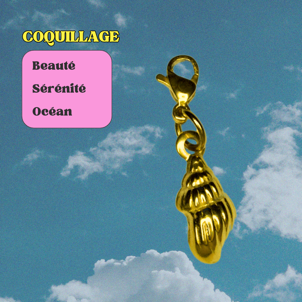 Charm ✦ Coquillage Cone