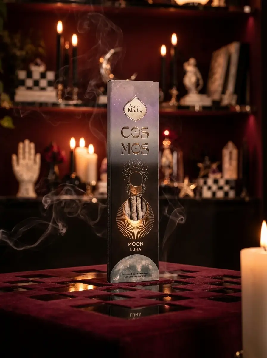 Encens Cosmos Lune – Intuition, Féminité & Énergies Positives