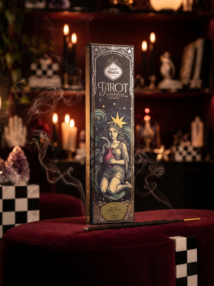 Encens Tarot de Marseille – Musc & Oliban