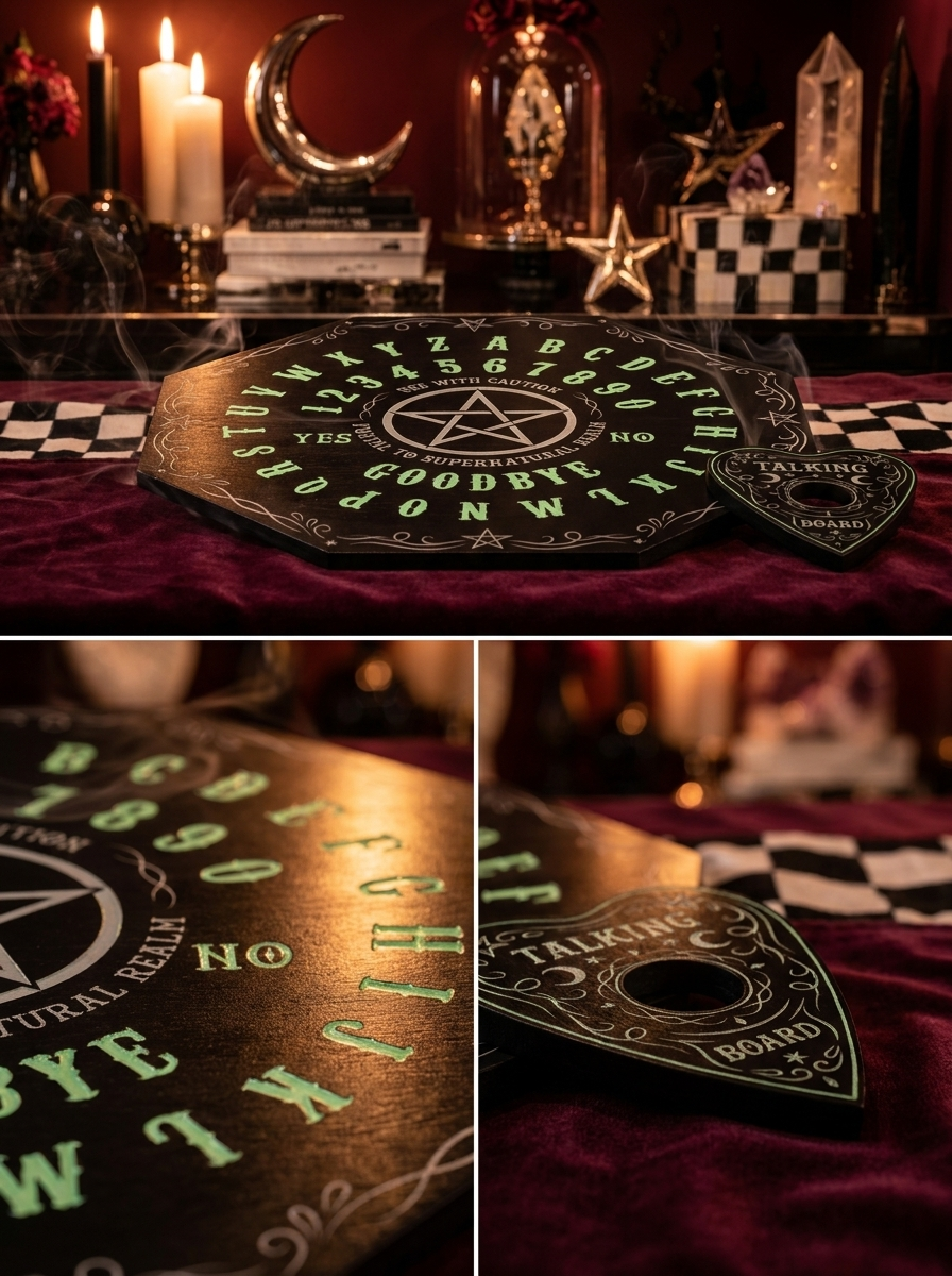 Planche Ouija phosphorescente