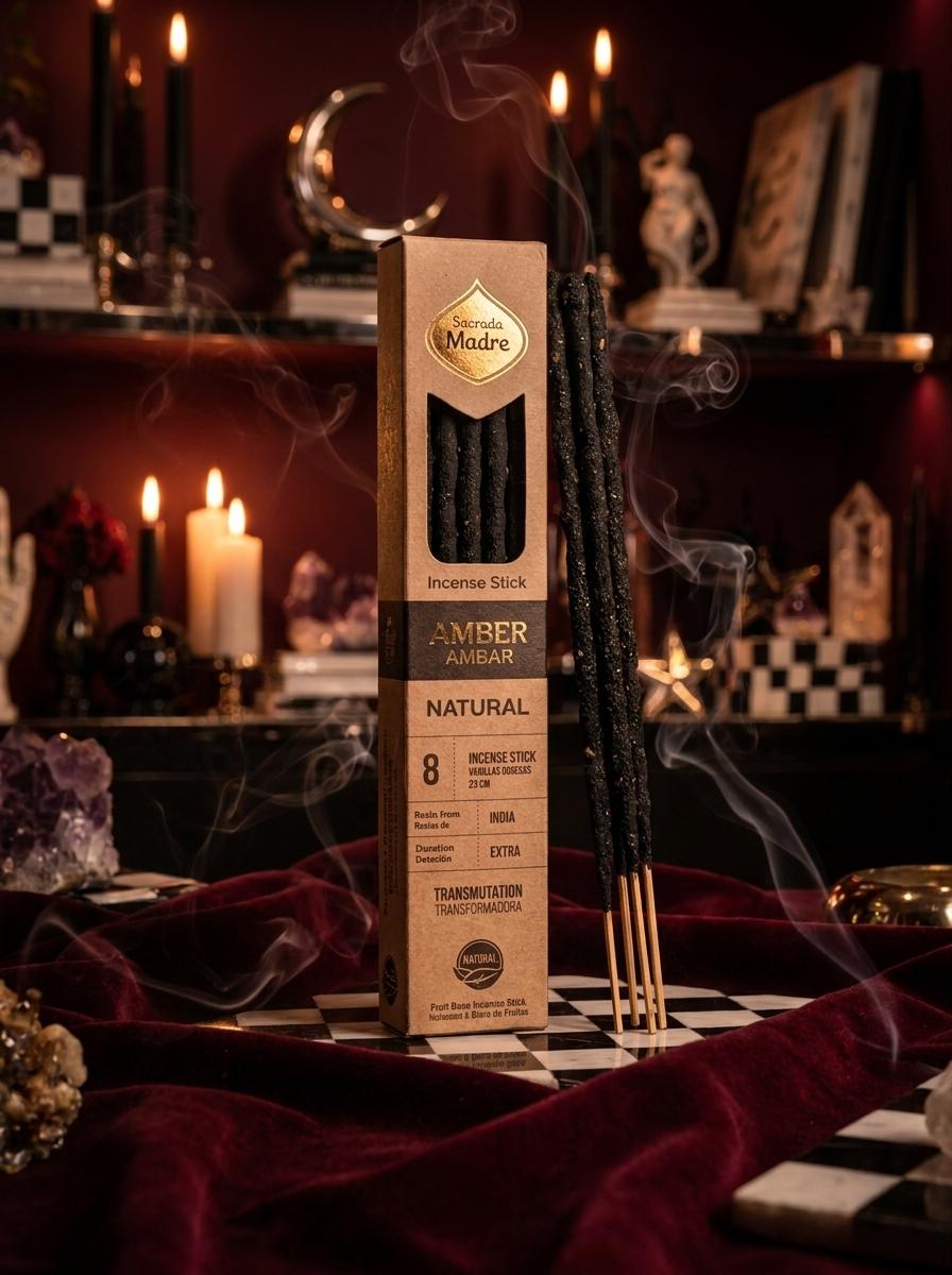 Encens Naturel Ambre – Protection & Purification