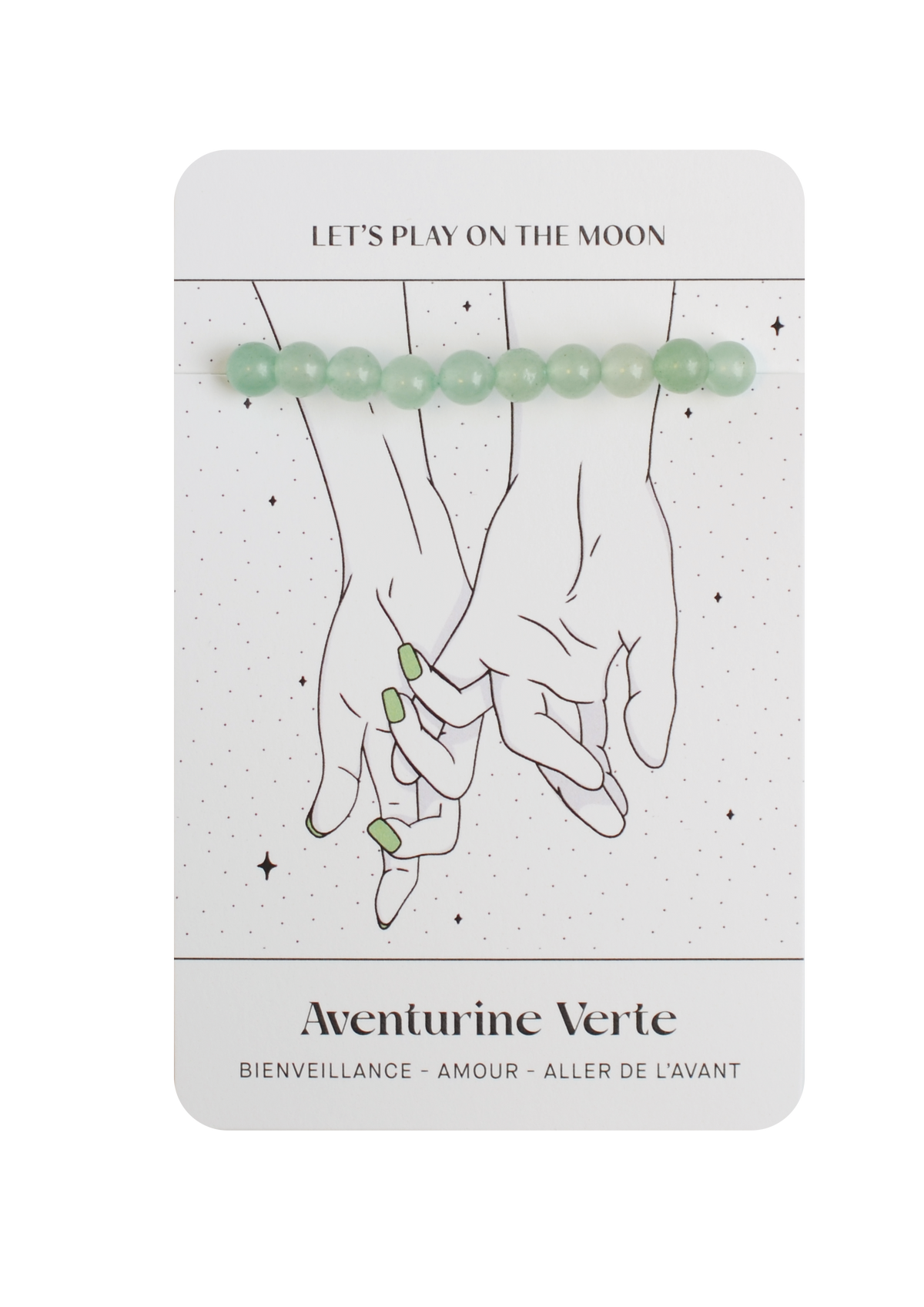 Bracelet Aventurine Verte : Bienveillance, Amour et Aller de l'avant