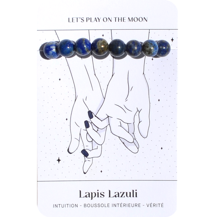 Bracelet Lapis Lazuli 8mm