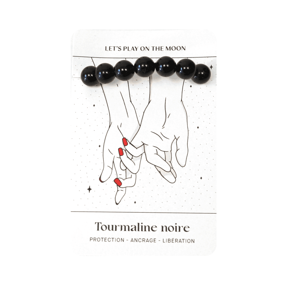 Black Tourmaline Bracelet 🛡 Protection and anchoring