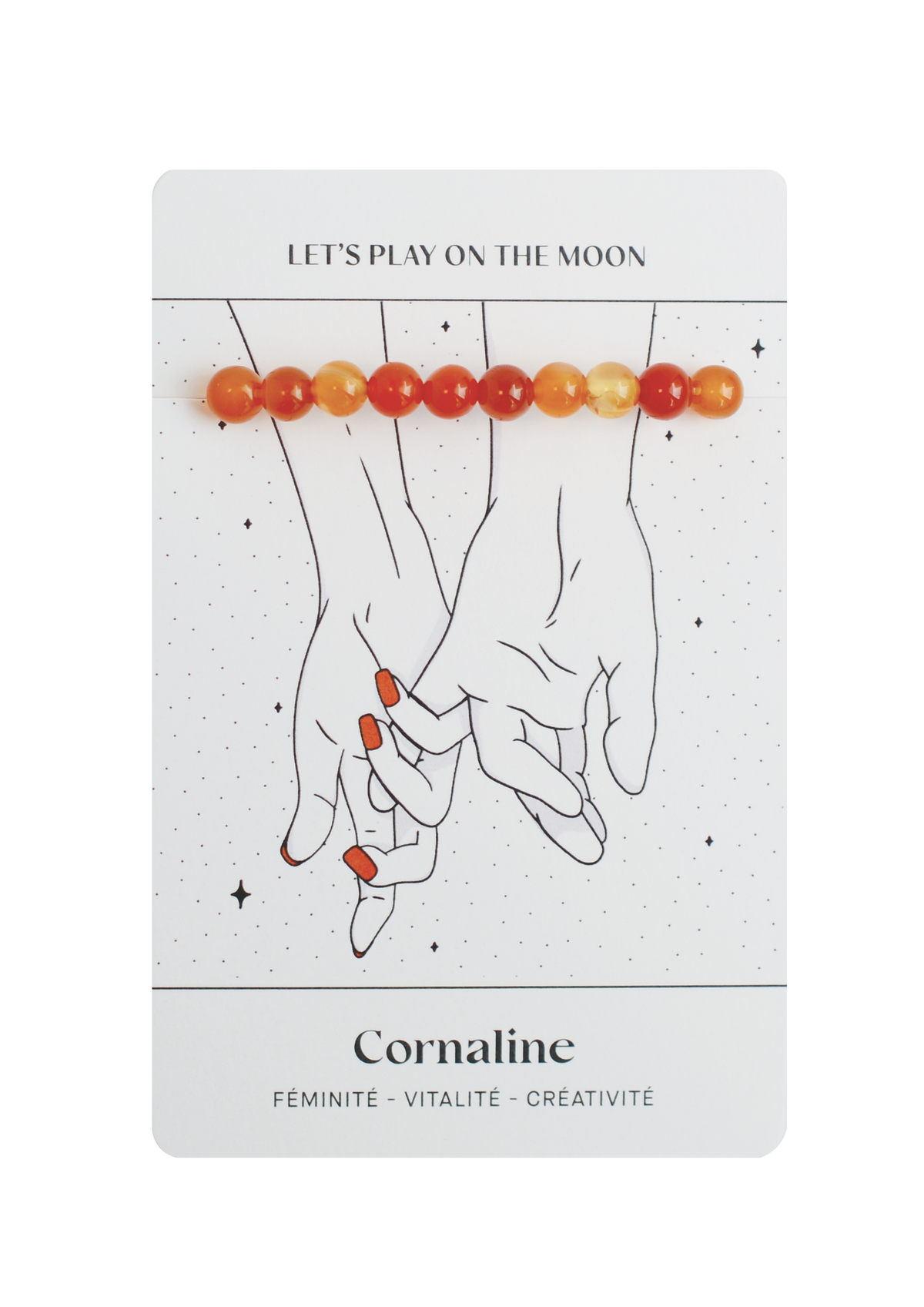 Bracelet de Cornaline : Féminité, Vitalité, Créativité