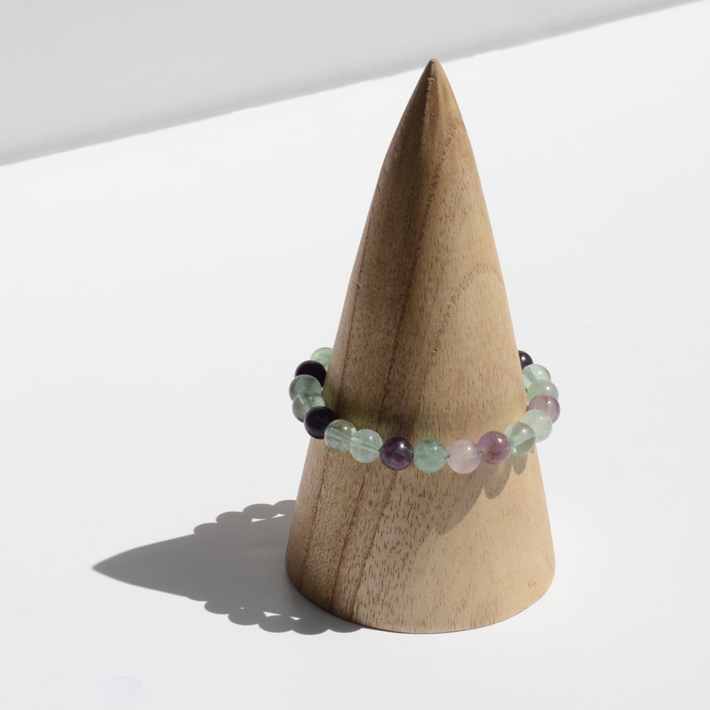 Bracelet Fluorite multicolore 🧠 Prise de décision et réflexion