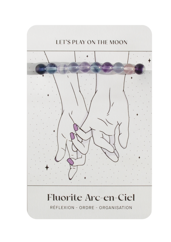 Bracelet de Fluorite : Réflexion, Ordre, Organisation