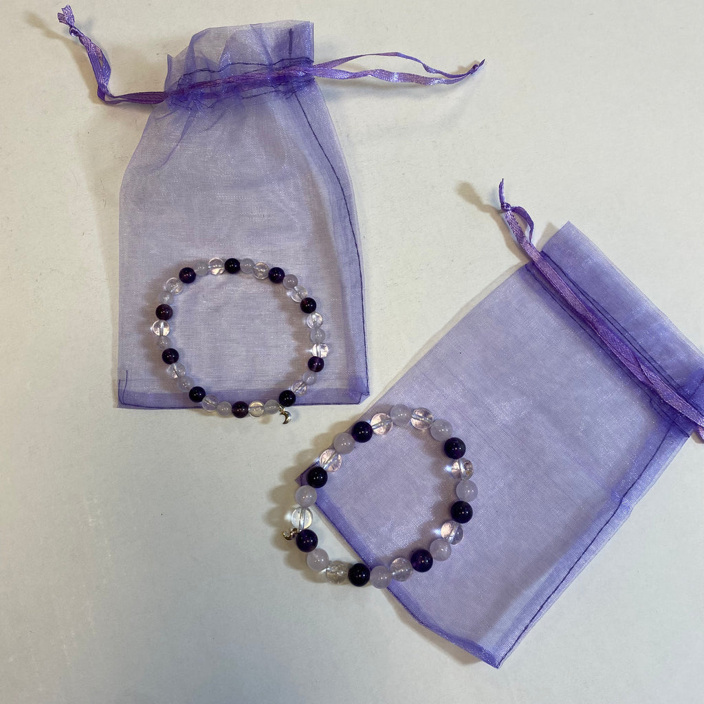 Bracelets of intentions by Carole Smile to let go &amp; open up to love