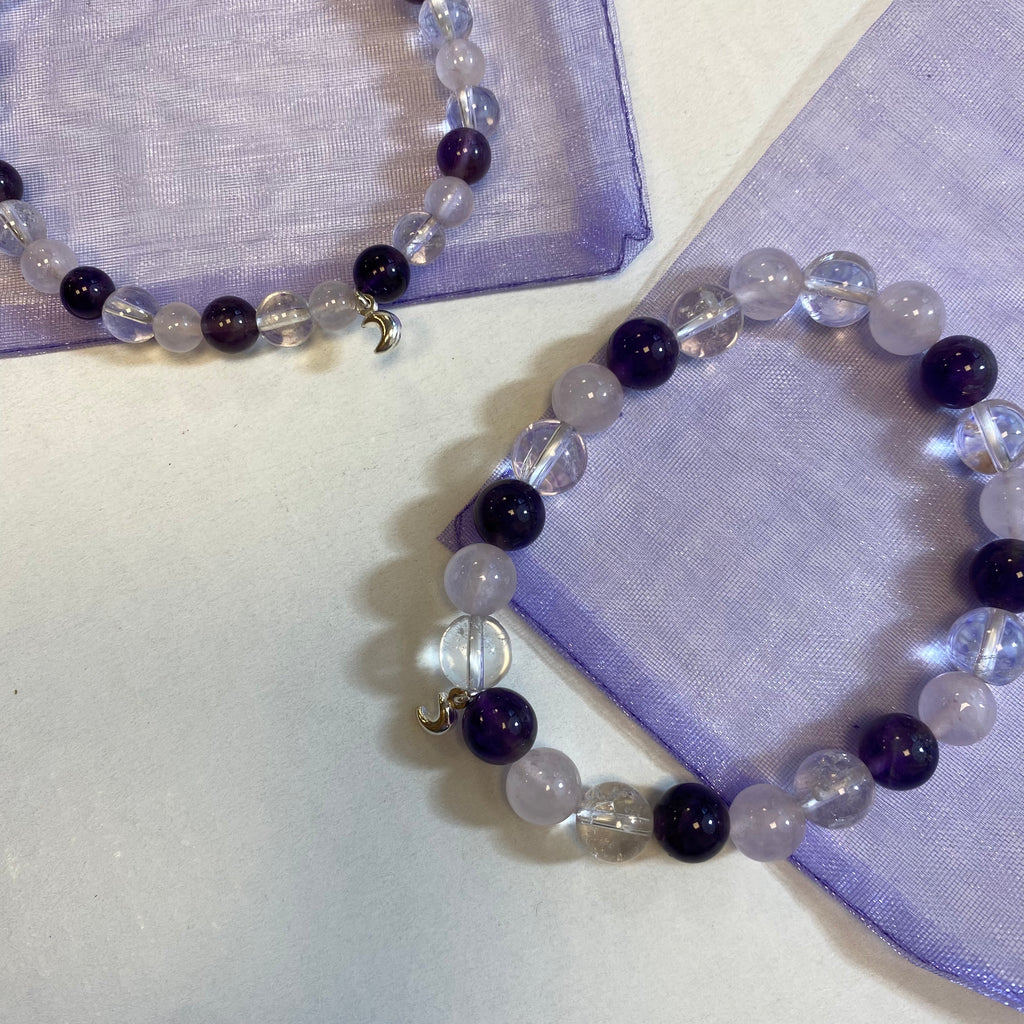 Bracelets of intentions by Carole Smile to let go &amp; open up to love