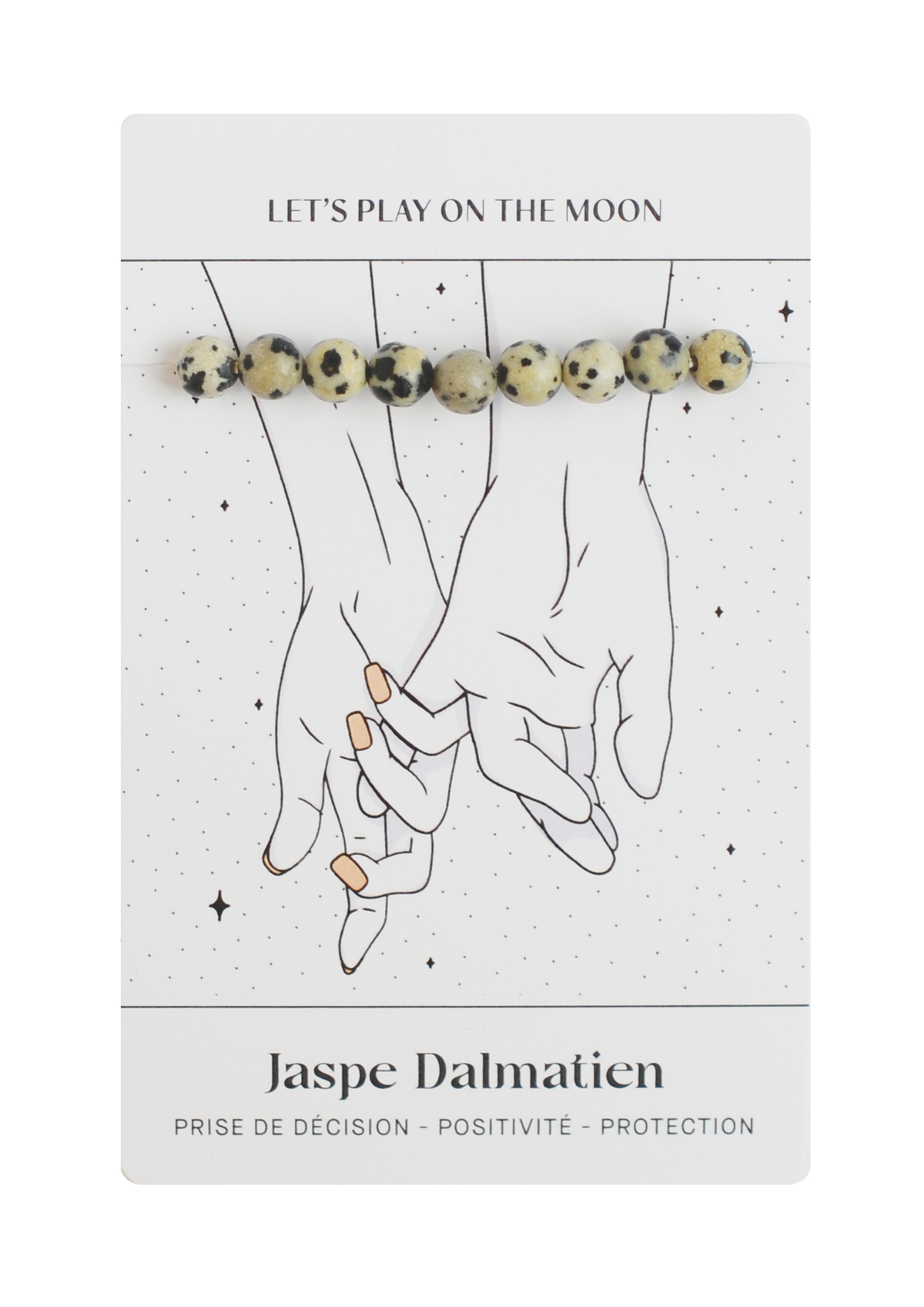 Bracelet de Jaspe Dalmatien : Prise de décision, Positivité, Protection