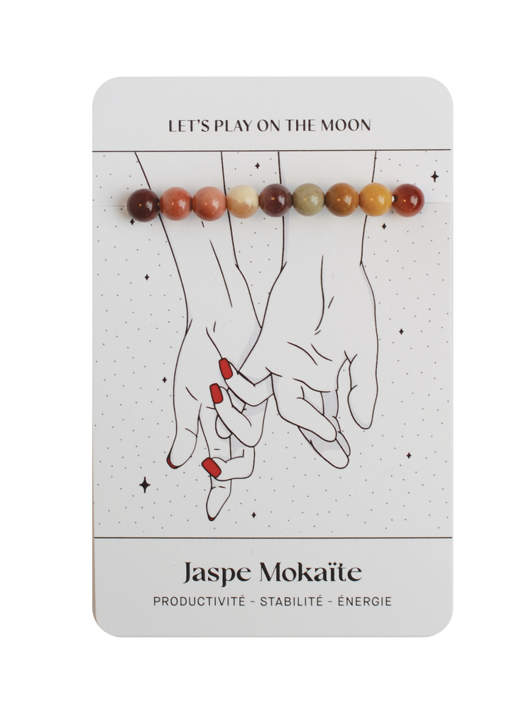 Bracelet de Jaspe Mokaite : Productivité, Stabilité et énergie