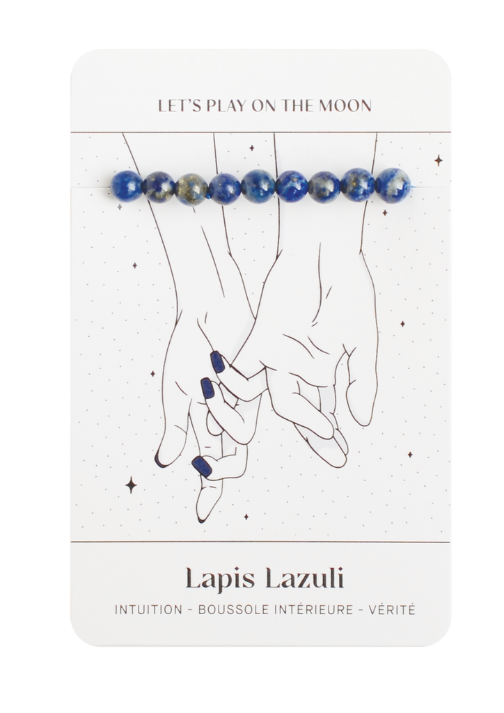 Bracelet de Lapis Lazuli : Intuition, Boussole Intérieure, Vérité