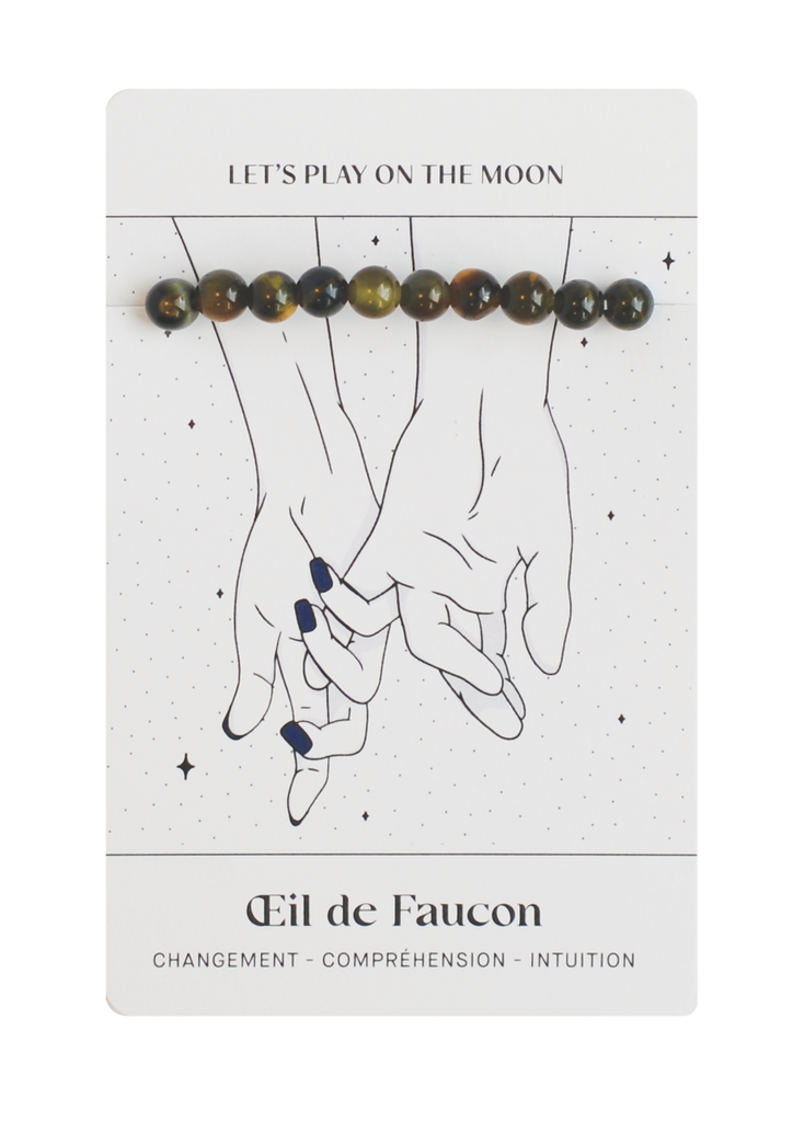 Bracelet Oeil de Faucon : Changement, Compréhension, Intuition