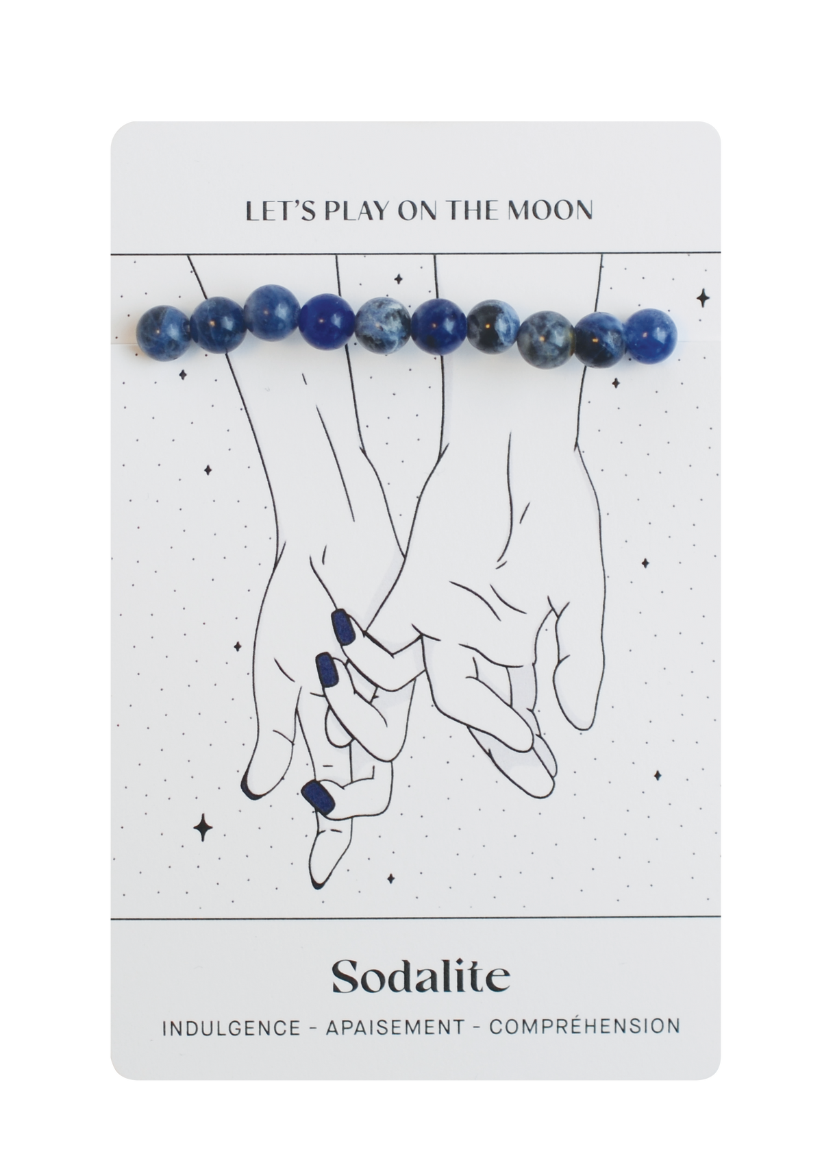 Bracelet de Sodalite : Indulgence, apaisement, compréhension