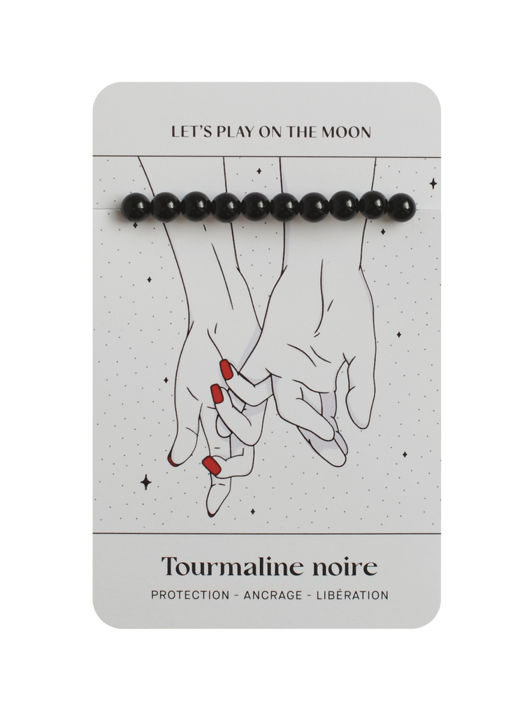 Bracelet de Tourmaline Noire : Protection, Ancrage, Libération